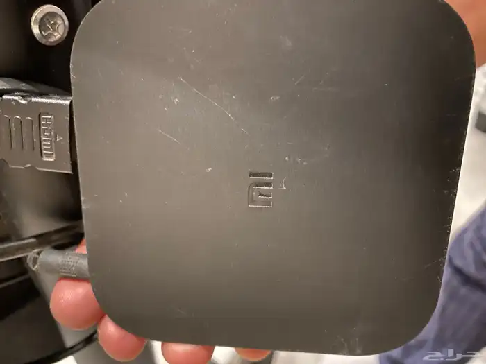 تلفزيون سامسونج مع حامل متحرك ورسيفر شاومي 3