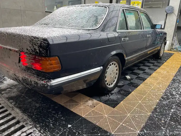 مارسيدس 560 موديل 91 وارد اليابان مفحوص ومجدد 5