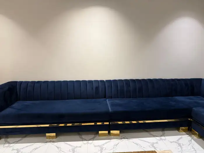 كنب متصل نظيف جدا لقلة الاستخدام 1