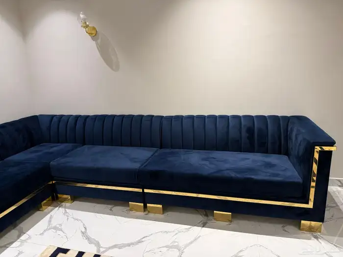 كنب متصل نظيف جدا لقلة الاستخدام 2