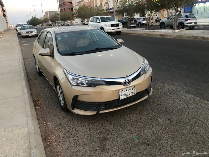 كورولا مطوره فتحة سقف 2019 ممشي بسيط 2