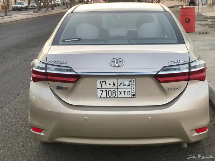 كورولا مطوره فتحة سقف 2019 ممشي بسيط 4