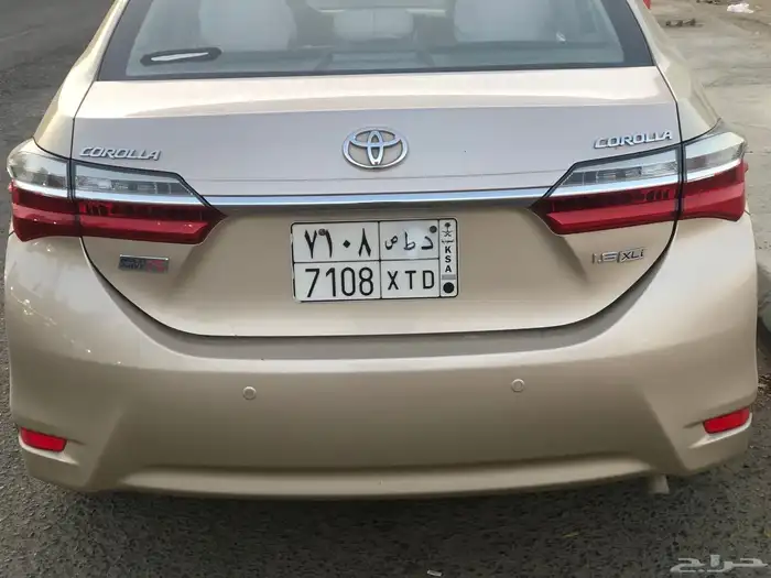 كورولا مطوره فتحة سقف 2019 ممشي بسيط 3