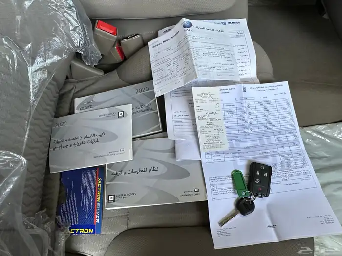 تاهو موديل 2020 مخزن ممشى قليل 92 ألف كم  بحالة الوكالة 51