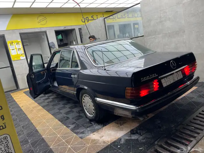 مارسيدس 560 موديل 91 وارد اليابان مفحوص ومجدد 0