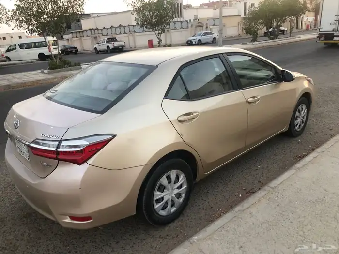 كورولا مطوره فتحة سقف 2019 ممشي بسيط 5