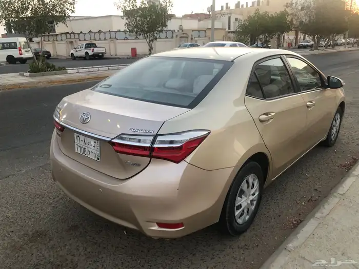 كورولا مطوره فتحة سقف 2019 ممشي بسيط 0