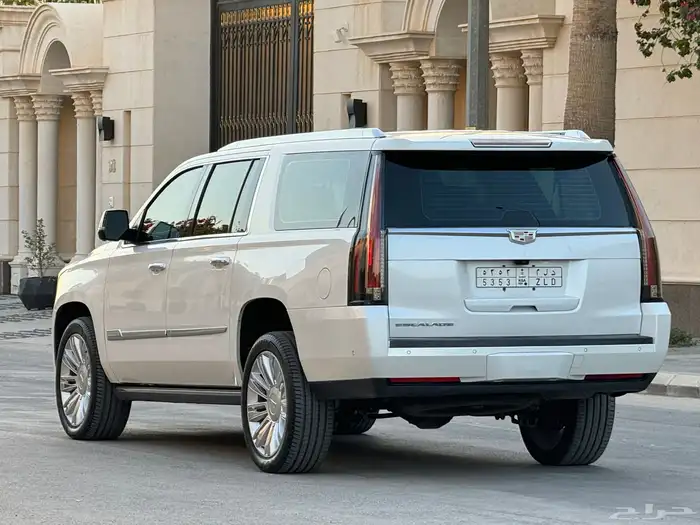 كاديلاك اسكاليد طويل موديل 2019 بلاتينيوم تشيكات وكاله 14