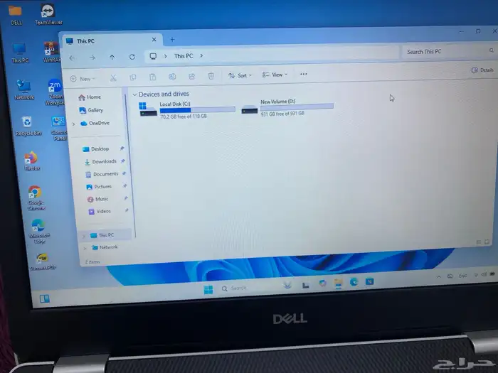 لابتوب ديل كور i5 شبه الجديد 22