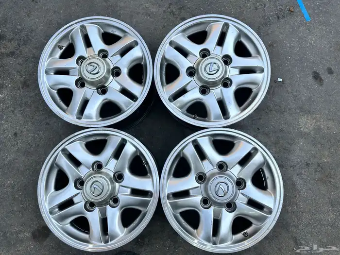 جنوط لكزز جيب لاند كروزر صيني شفه نيكل مقاس 16 7