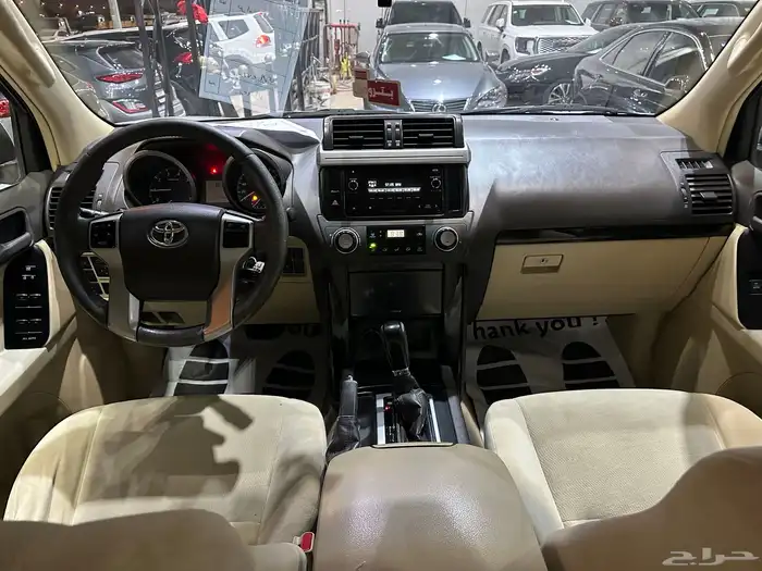 تويوتا برادو موديل 2015 نظيف 4 سلندر 13