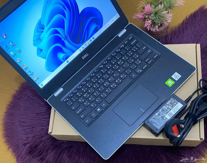 لابتوب ديل كور i5 شبه الجديد 19
