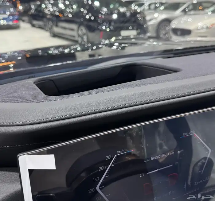 BMW 735i 2026 black ضمان وصيانة M kit 17