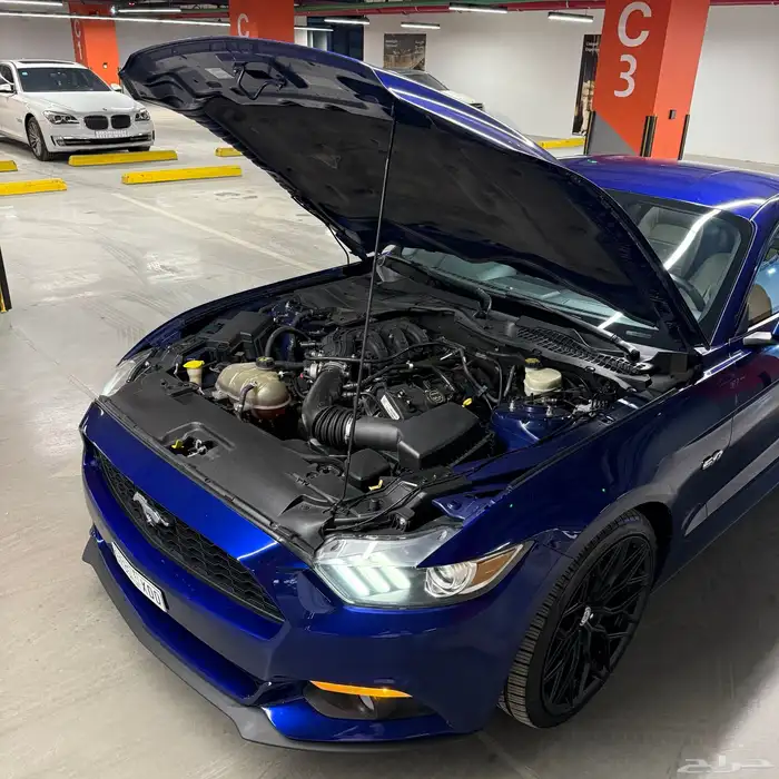 موستنق 2015 v6 وارد امريكي ماشي 300 الف للبيع 2