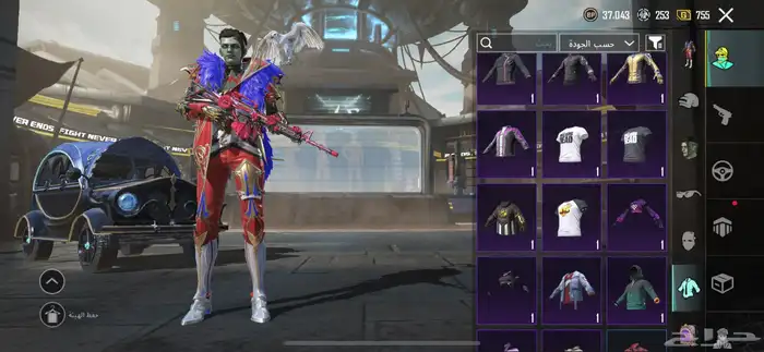 حساب ببجي لفل 81 16