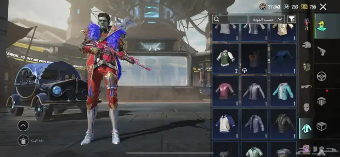 حساب ببجي لفل 81 17