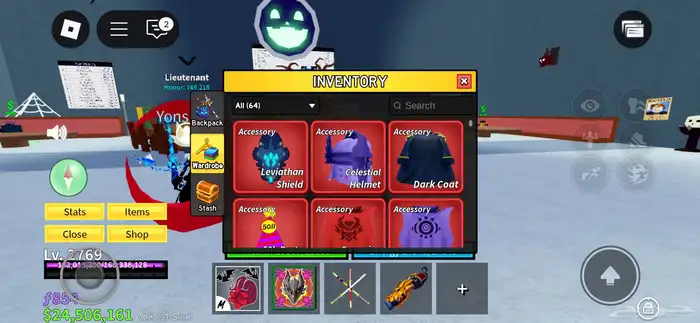 حساب روبلوكس   بلوكس فروت 10