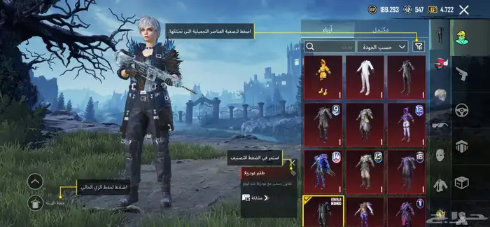 حساب ببجي 11