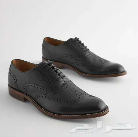 حذاء جلد طبيعي رسمي مقاس 44 0