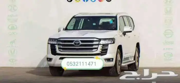 تويوتا لاند كروزر GXRL4 بنزين أبيض 2025 0