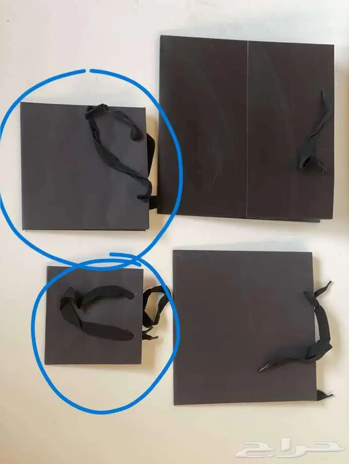 اكياس هدايا سوداء 0