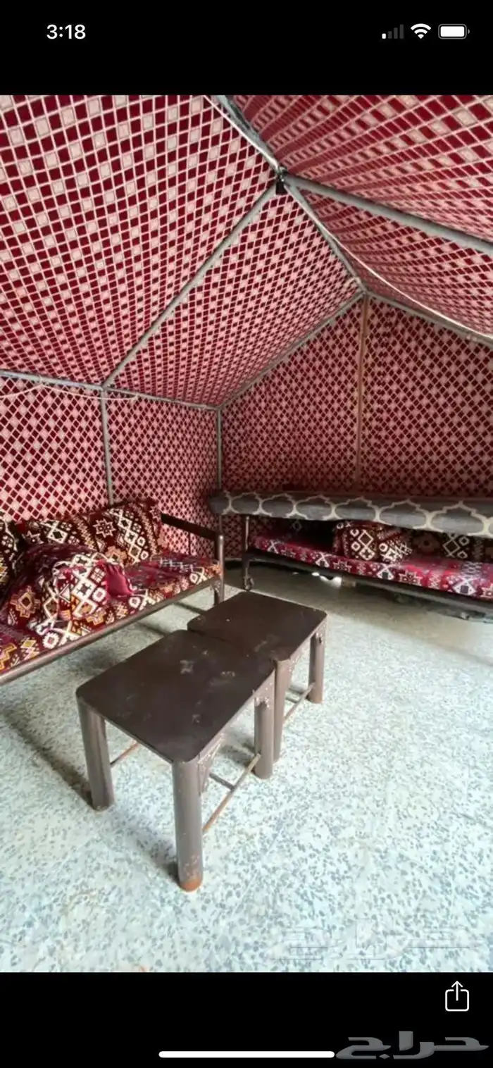 خيمة بدون اطناب خيام جلسات خارجيه 7