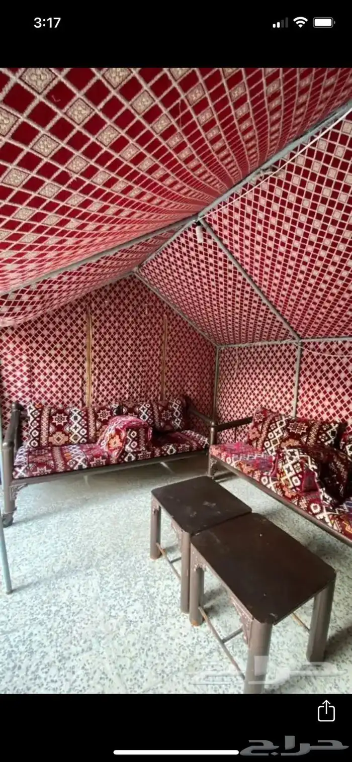 خيمة بدون اطناب خيام جلسات خارجيه 11