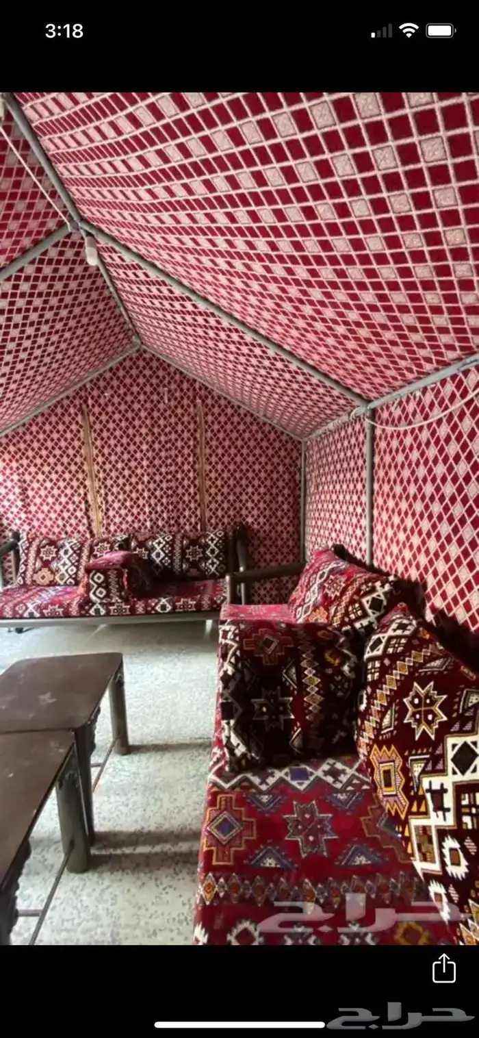 خيمة بدون اطناب خيام جلسات خارجيه 8