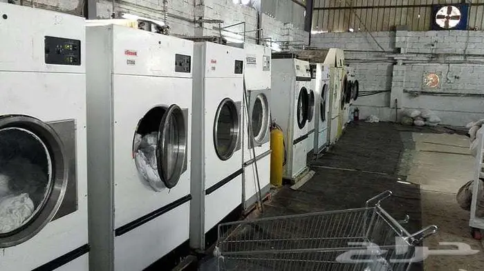 معدات مشروع مغسلة ملابس متكامله 1