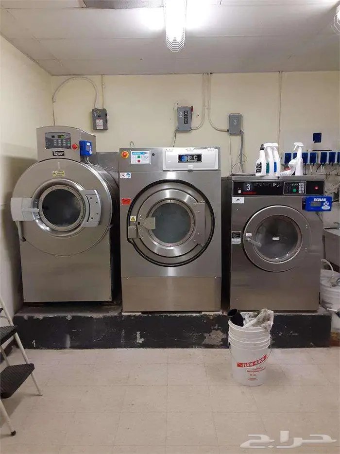 معدات مشروع مغسلة ملابس متكامله 0