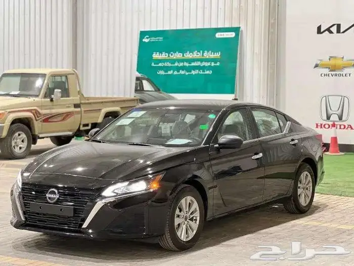 نيسان التيما استندر - نص فل SV 2025 اسود عرض خاص 20
