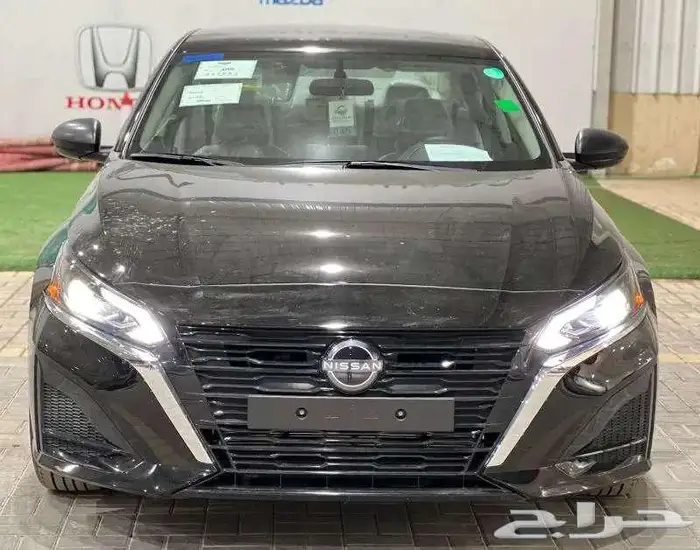نيسان التيما استندر - نص فل SV 2025 اسود عرض خاص 23