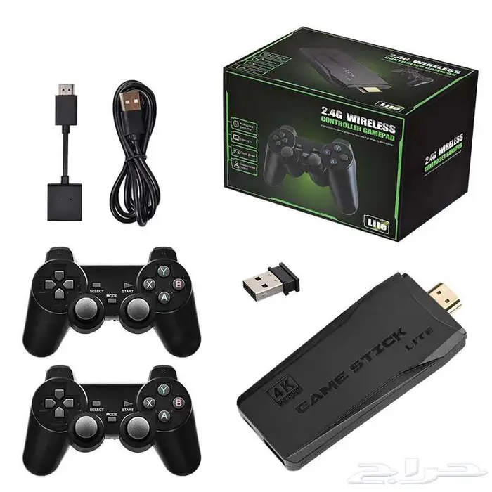 جهاز العاب مع دراعات تحكم 4K 1