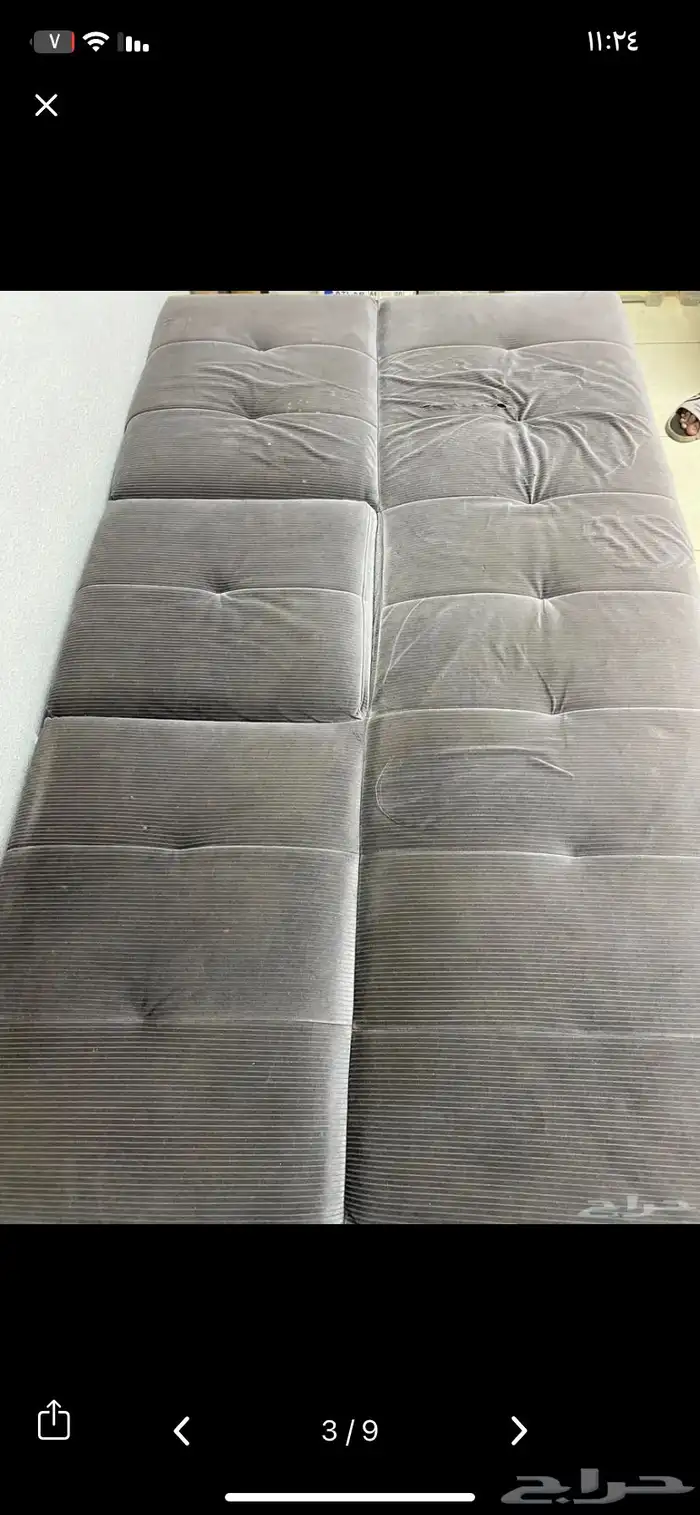 كنب من ايكيا قابل للطي وينفع سرير 2