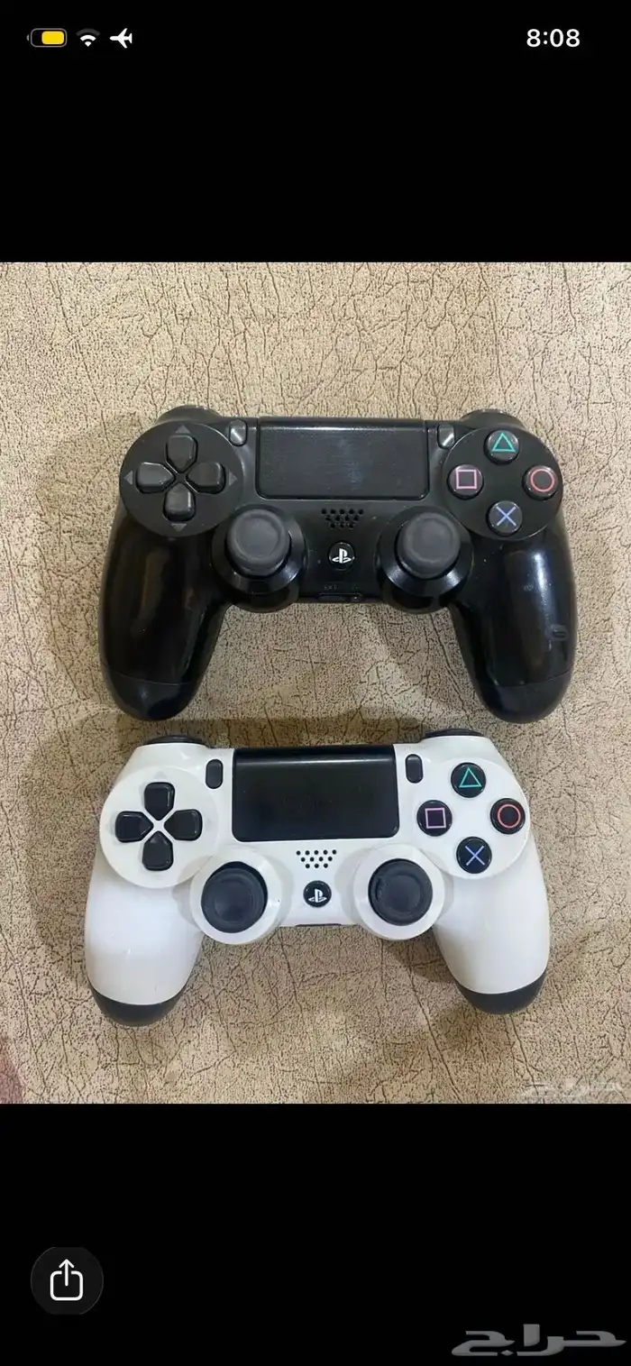 يدات سوني 4 شرط نضاف وشغالات وقيورهن سليمات 0