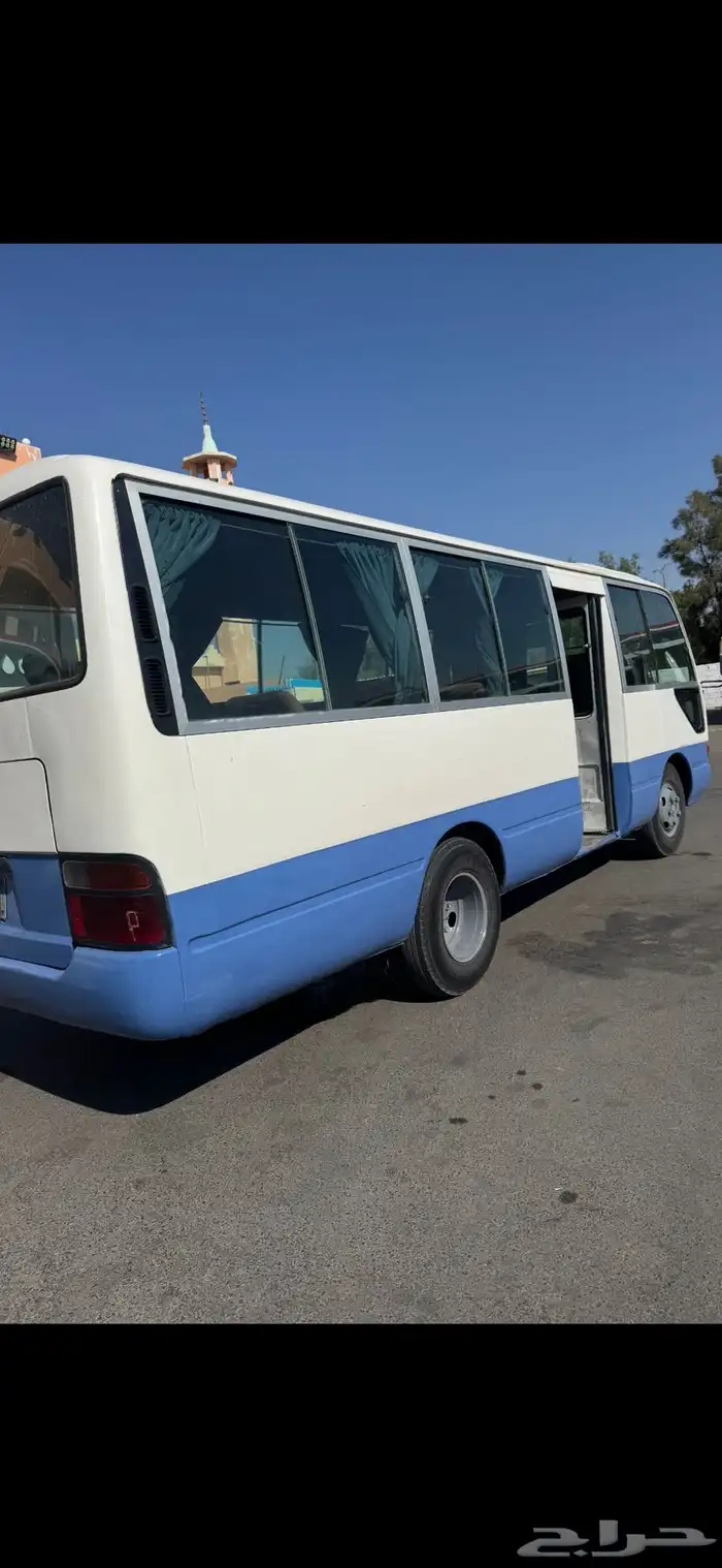 كوستر للبيع الفين 1 ديزل اساس 26 راكب شرط مكينه قير مكيف 6