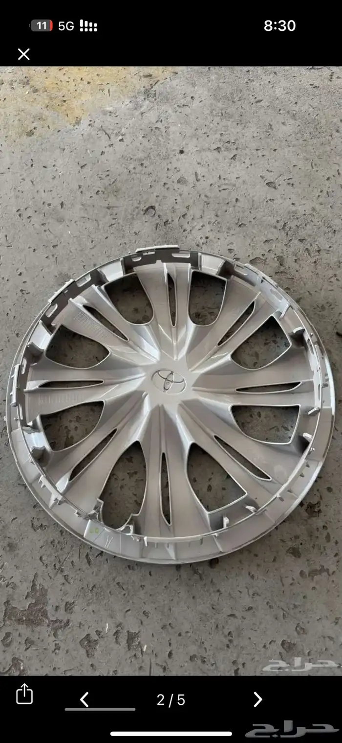 اربع جنوط مقاس 16 راكبه ع كامري 25 3