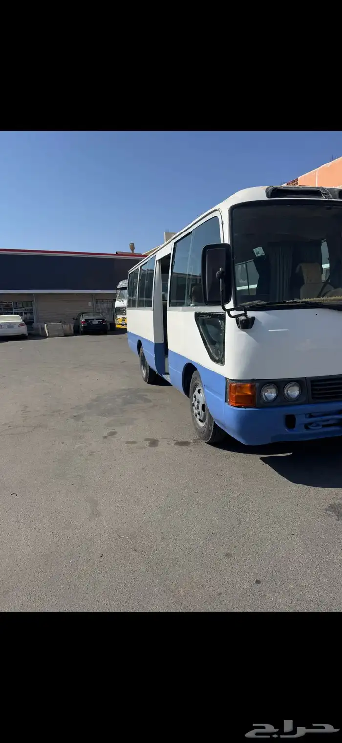 كوستر للبيع الفين 1 ديزل اساس 26 راكب شرط مكينه قير مكيف 5