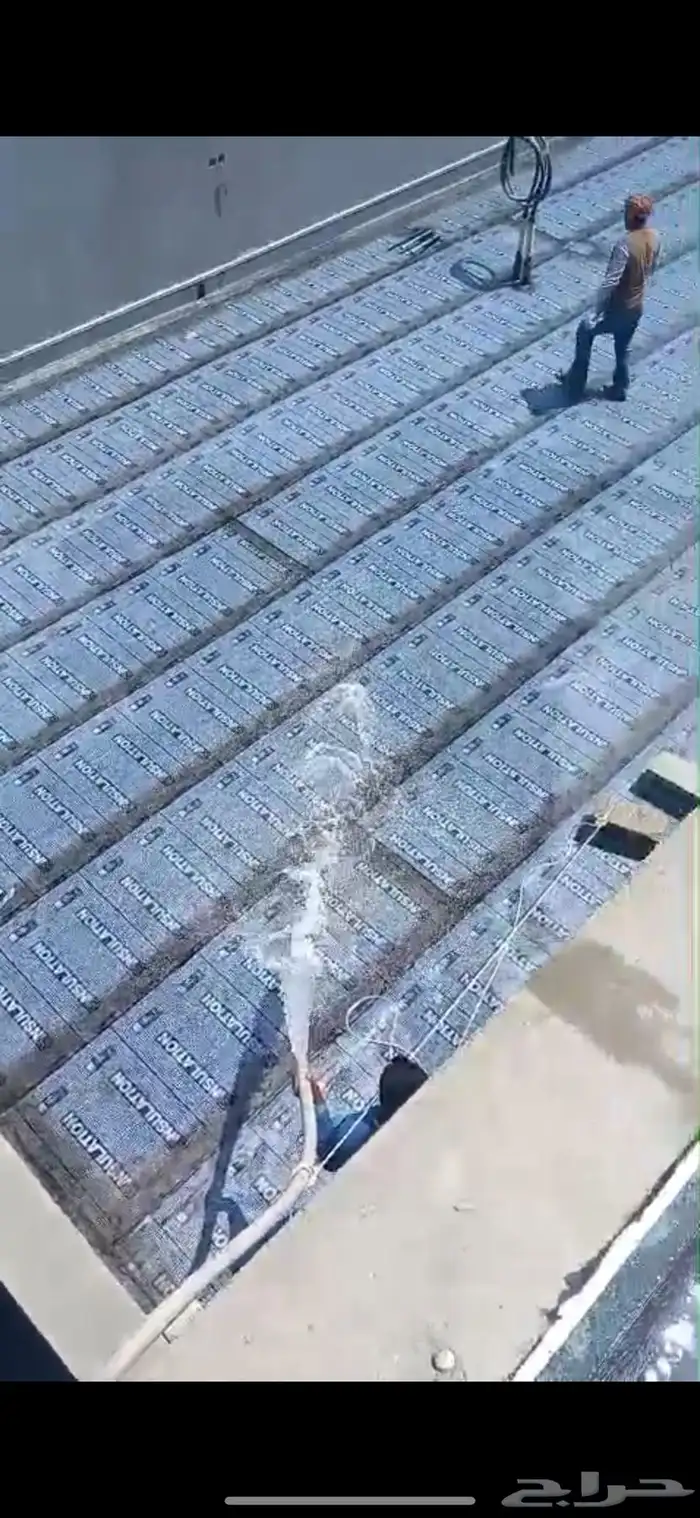 مقاول اللعزل سطوح والقواعد وجميع أنواع العزل 1