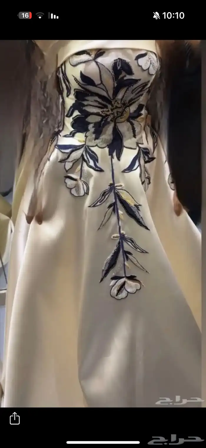 فستان للبيع استخدام ثلاث ساعات فقط من ورا حبال للتضييق والت 0