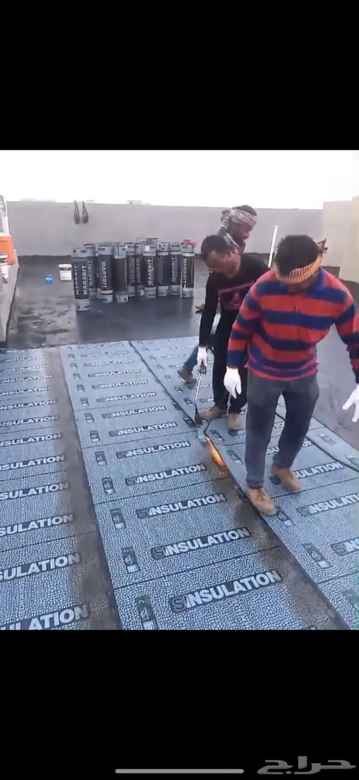 مقاول اللعزل سطوح والقواعد وجميع أنواع العزل 2