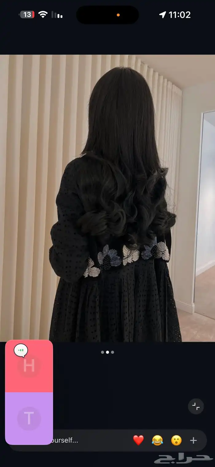 عباية جديدة والله ما لبستها واخذتها تابي ومقاسها 52 0
