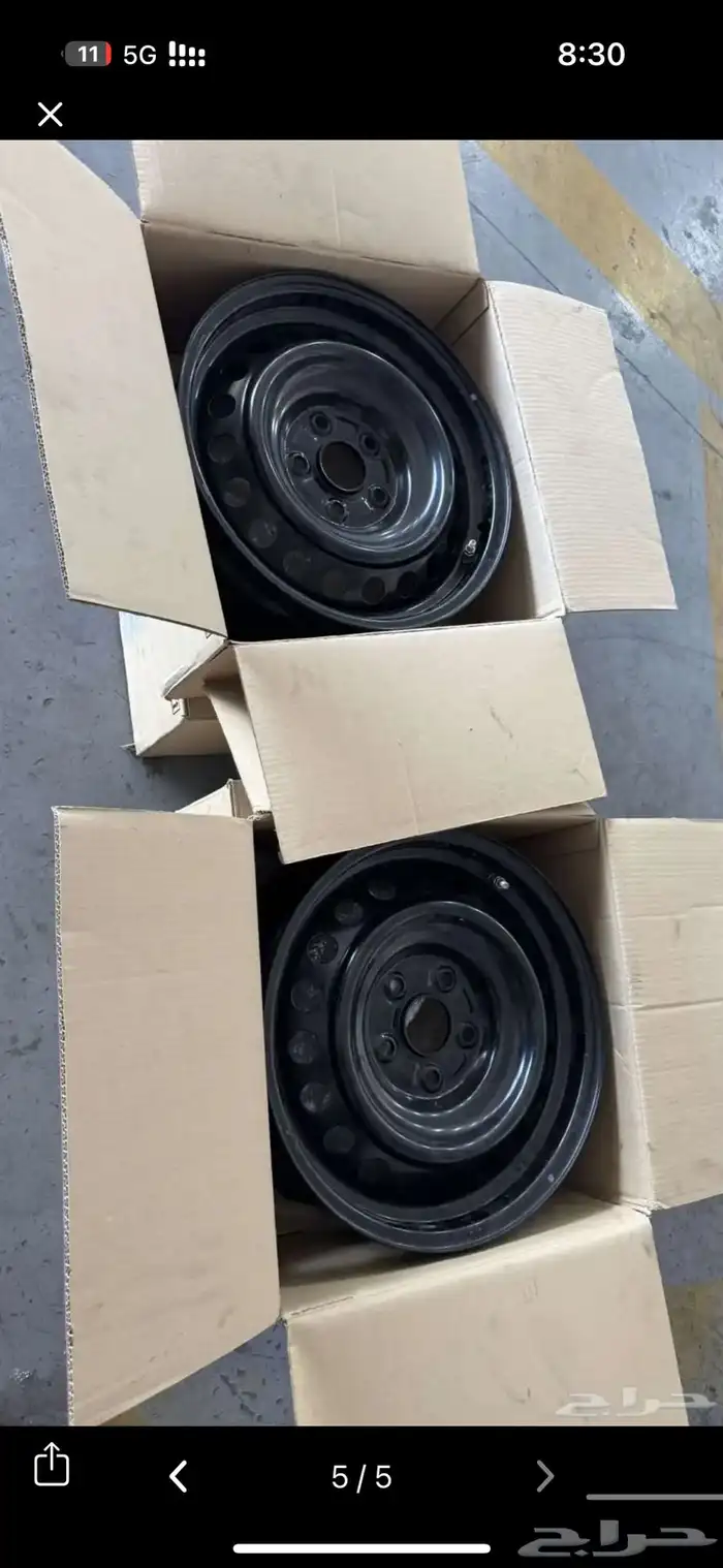 اربع جنوط مقاس 16 راكبه ع كامري 25 0