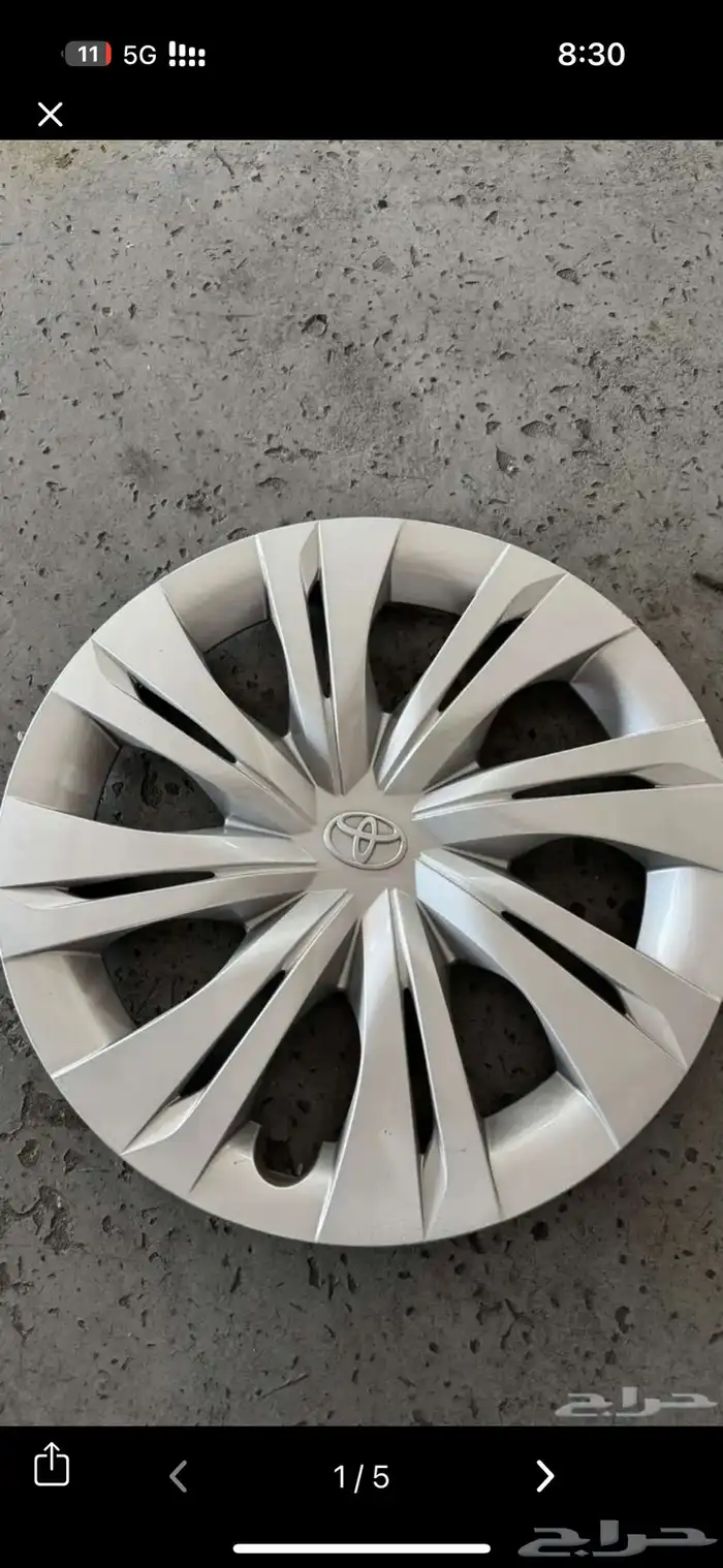 اربع جنوط مقاس 16 راكبه ع كامري 25 4