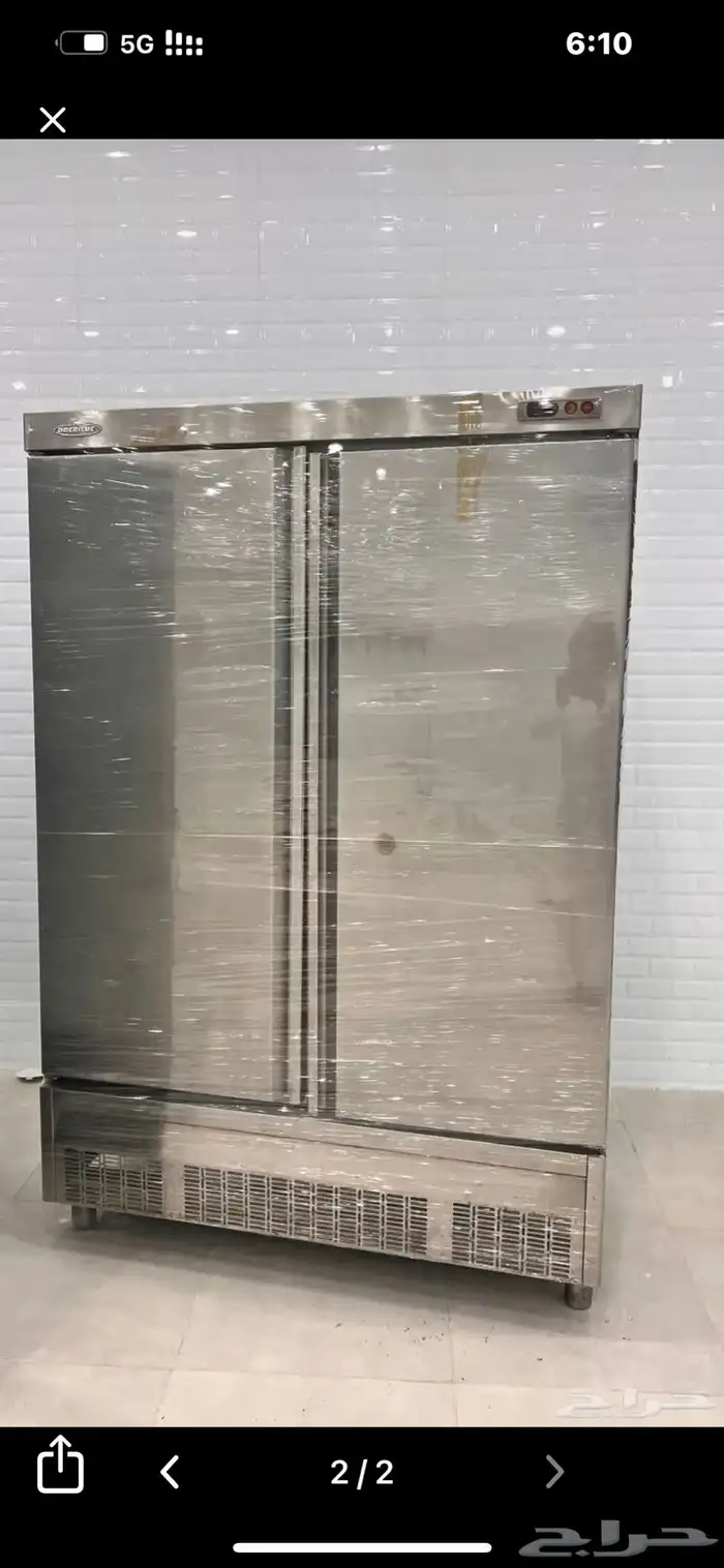 ثلاجة استيل صناعة اسباني 1