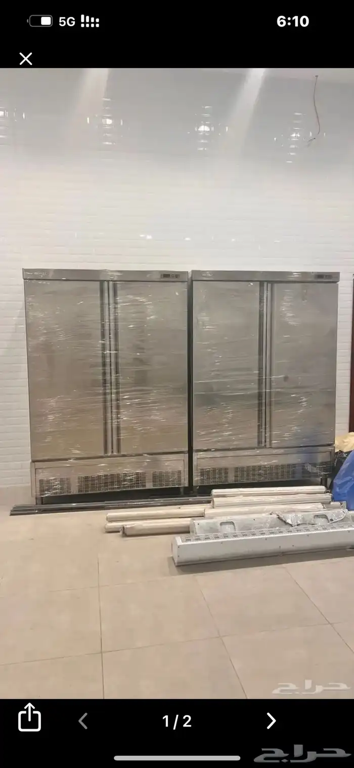 ثلاجة استيل صناعة اسباني 0