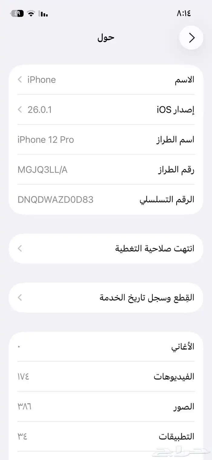 آيفون 12برو للبيع 6