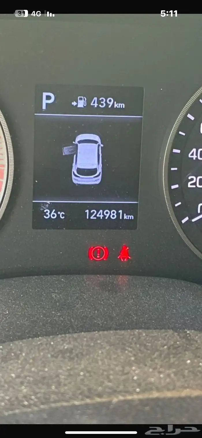 هونداي توسان 2021 ممشى قليل نظيفة جدا 10