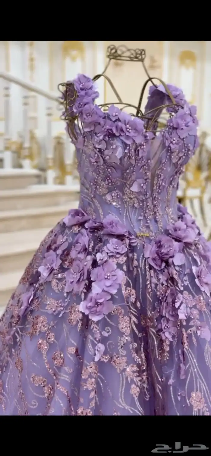 فستان ملكة من بوتيك هويدا باسواق المساعديه بجدة 1