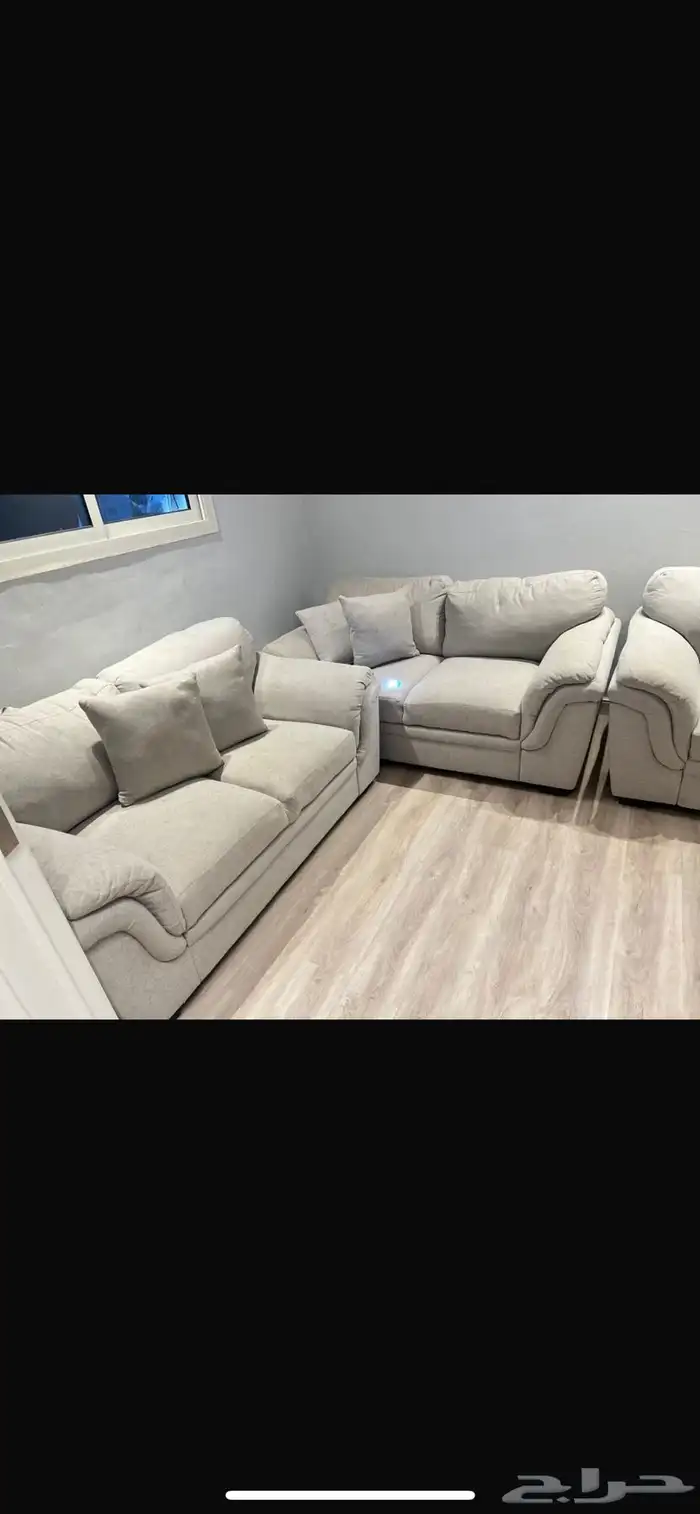 كنب أمريكي   ستائر 4